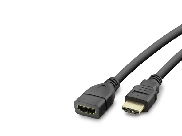 Hdmi Uzatma Kablosu 1 M - Siyah HDX2043 ürün görseli 1