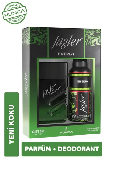 Jagler Energy Erkek Parfüm Seti (EDT 90 ML & DEODORANT 150 ML) ürün görseli 1