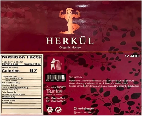 Herkül Macun 12 Adet - Resim 2