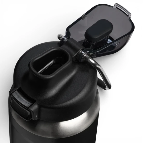 Stanley Wellspring Bottle 0,70 Lt Siyah - Resim 3