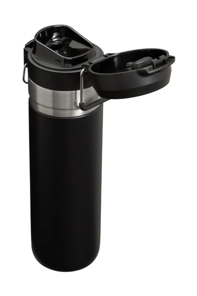 Stanley The Quick Flip Paslanmaz Çelik Termos 0,70 Lt Siyah - Resim 2