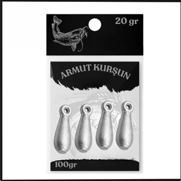 Uyguna-Yakala 20gr - (100gr Paket) Dip Kurşunu - Armut Olta Kurşunu -SUN.136 ürün görseli 1