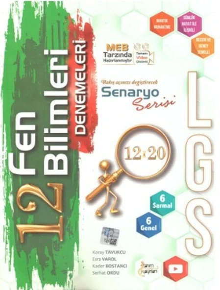TANIM LGS FEN BİLİMLERİ DENEME ürün görseli 1
