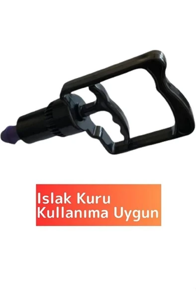 Siyah Tüm Kupalara Uyumlu 4 Parmak Hacamat Pompası Islak Kuru Kullanım Medikal Kupa Çekme Pompa ürün görseli 1