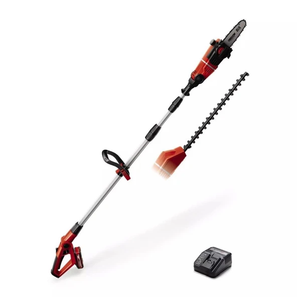 Einhell GE-HC 18 Li T Akülü Yüksek Dal ve Çit Budama 1x3Ah 3410805 ürün görseli 1