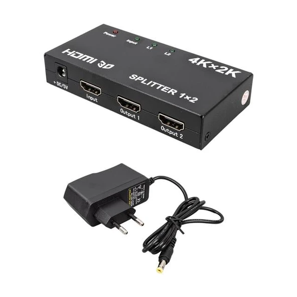 Fully G-538F 2 Port HDMI Splitter Dağıtıcı - Resim 2