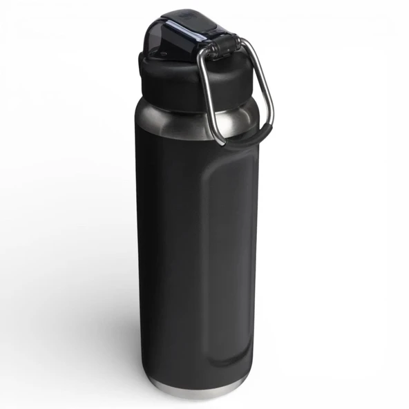 Stanley Wellspring Bottle 0,70 Lt Siyah - Resim 2