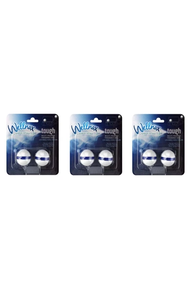Wellnax Koku Topları 2'li Paket Tough Okyanus Ferahlığı (3 adet) ürün görseli 1