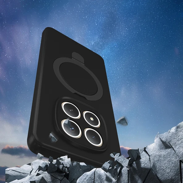 Redmi Note 15 Pro 4G Kılıf Magsafe Şarj Özellikli Standlı Sensitive Touch Samara Kapak ürün görseli 1