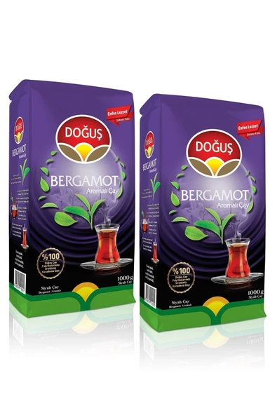 Bergamot Aromalı Siyah Çay 1000 Gr X 2 Adet ürün görseli 1