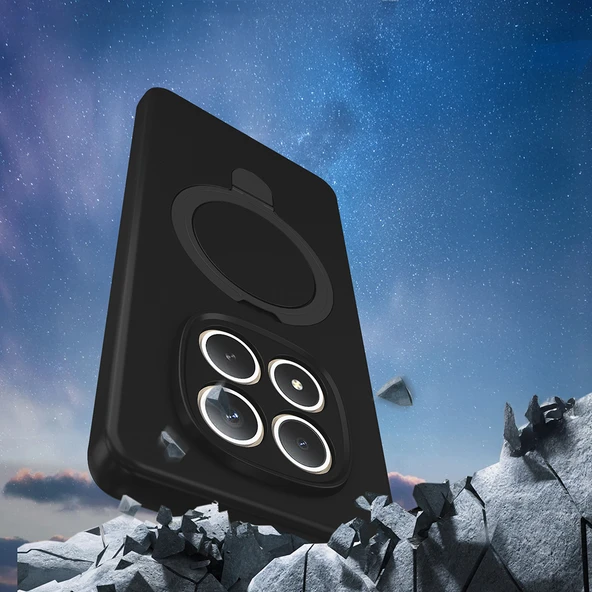 Redmi Note 15 Pro Kılıf Magsafe Şarj Özellikli Standlı Sensitive Touch Samara Kapak ürün görseli 1