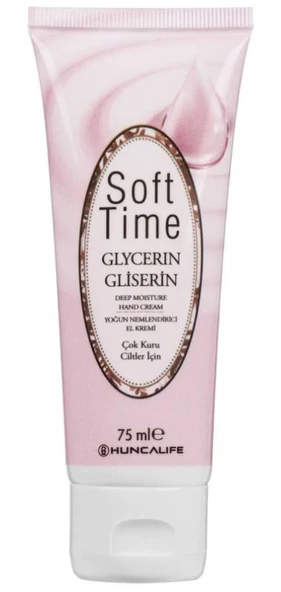 Huncalife Soft Time Gliserinli, Yoğun Nemlendiricili El Kremi 75 ml ürün görseli 1
