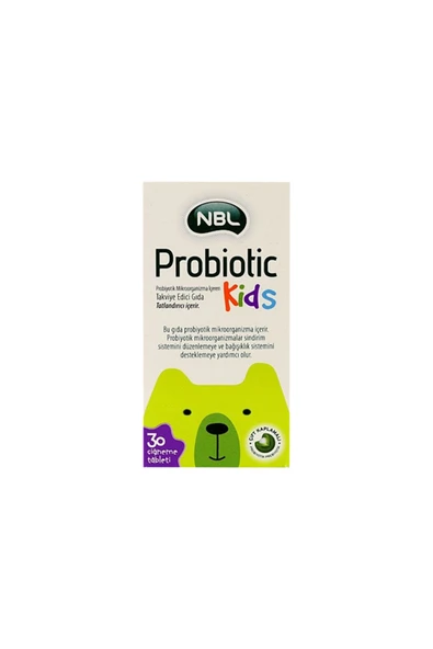 NBL PROBIOTIC KIDS 30 CIGN TB. ürün görseli 1