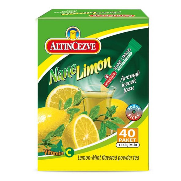 Altıncezve Nane Limon Aromalı Tek İçimlik İçecek Tozu 40 x 1.5 Gr ürün görseli 1