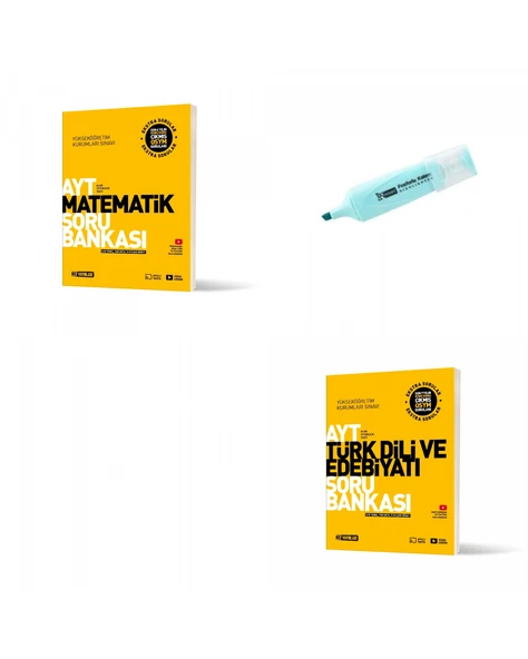 AYT Matematik Ve Edebiyat Soru Bankası ürün görseli 1