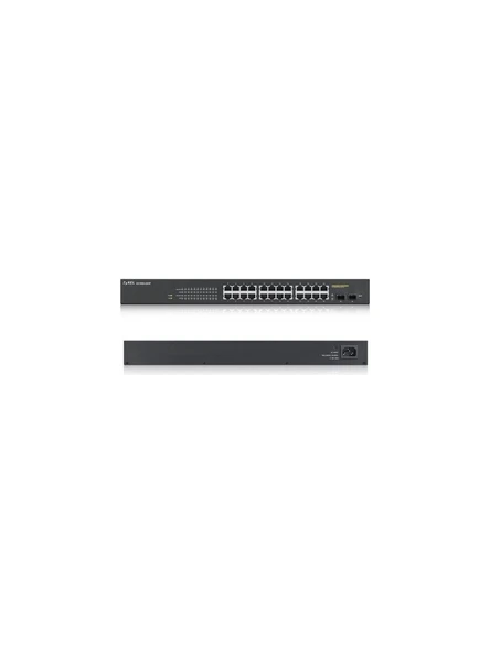 Zyxel GS1900-24HP V2 24 Port 10/100/1000 Mbps Gigabit Switch ürün görseli 1