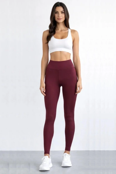 hummel Lacky Tights 932349-2883 Kırmızı Kadın Tayt ürün görseli 1