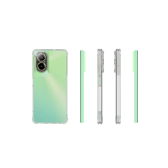 Realme 12 Lite Kılıf Köşeleri Airbagli Anti Shock Silikon ürün görseli 1