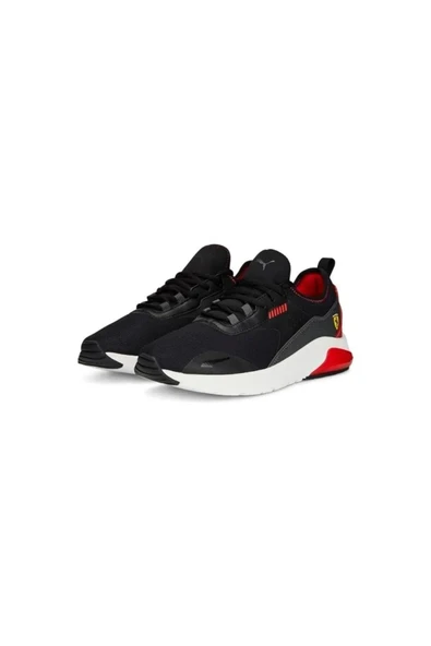 puma 306982-09 FERRARI ELECTRON E PRO BLACK-ROSSO GÜNLÜK SPOR AYAKKABI ürün görseli 1