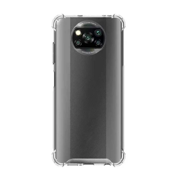 Poco X3 Kılıf Köşeleri Airbagli Anti Shock Silikon ürün görseli 1