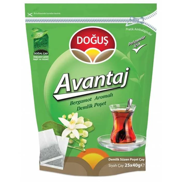 Avantaj Bergamot Aromalı Demlik Çay 25X40 Gram ürün görseli 1