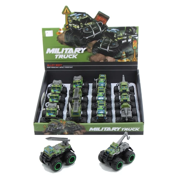 779-69B DUBLE SÜRTMELİ METAL DIECAST ASKERİ ürün görseli 1