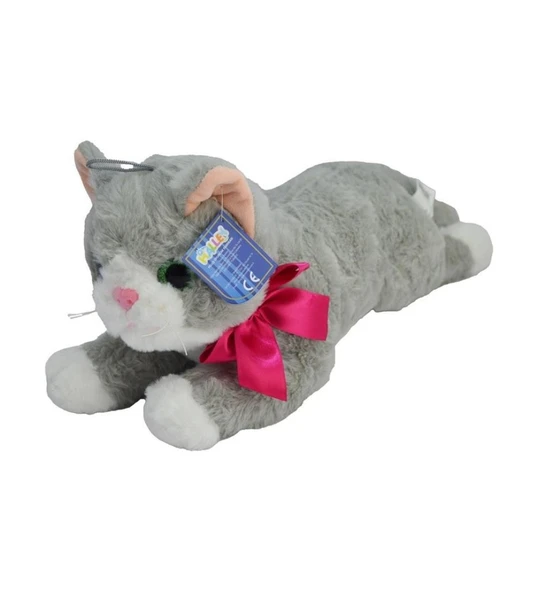 25 CM YATAK KEDİ PELUŞ - Resim 2
