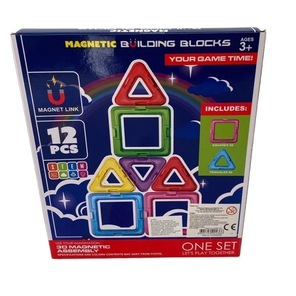 2266-25 MANYETİK SET 12 PARÇA- ürün görseli 1