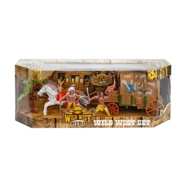 S00077116 KOVBOY OYN.SET KIZILDERİLİ/AT -SUN ürün görseli 1