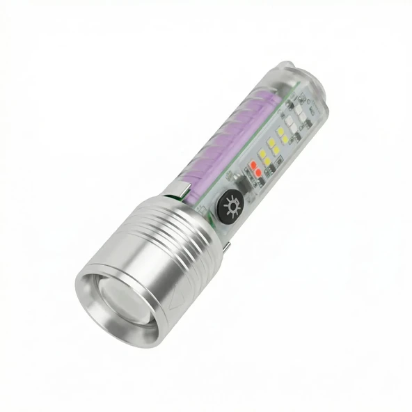 PANTHER PT-8440 USB ŞARJLI EL FENERİ ürün görseli 1