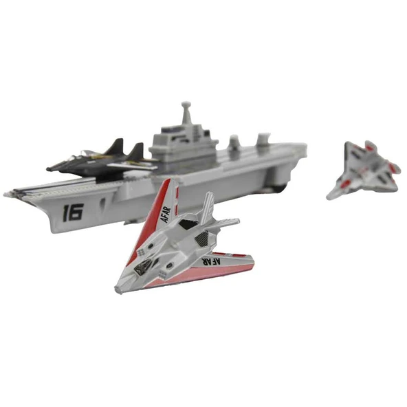 ASKER OYUN SET JET/UÇAK GEMİSİ 4PRÇ - Resim 5
