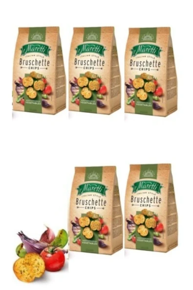 Maretti Bruschette Medıterranean Vegetables 5 Adet X 70gr ürün görseli 1