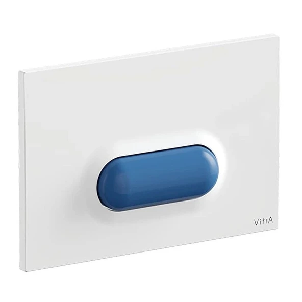 VitrA Sento Çocuk Kumanda Paneli (Beyaz Mavi) 740-2001 ürün görseli 1