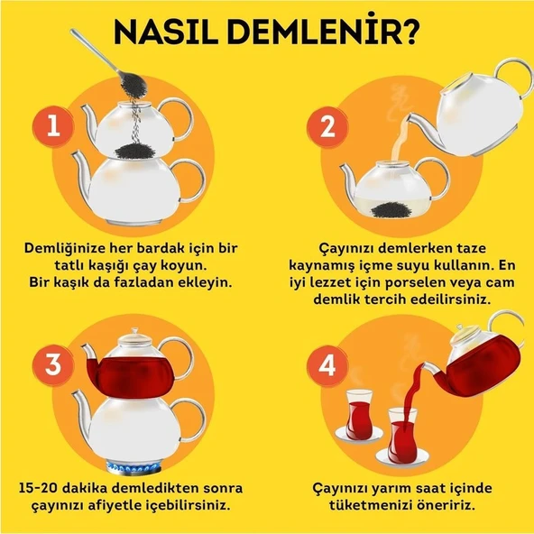 Lipton Yellow Label Çay 1 kg 9' lu - Resim 4