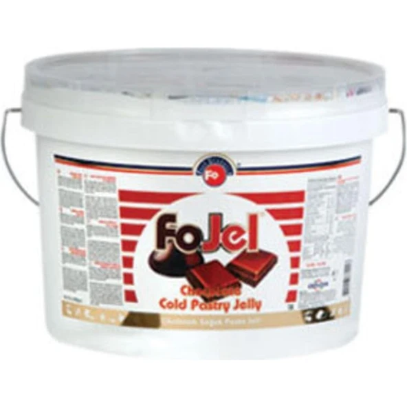 Fo Çikolata Aromalı Soğuk Pasta Jöle 7 kg ürün görseli 1