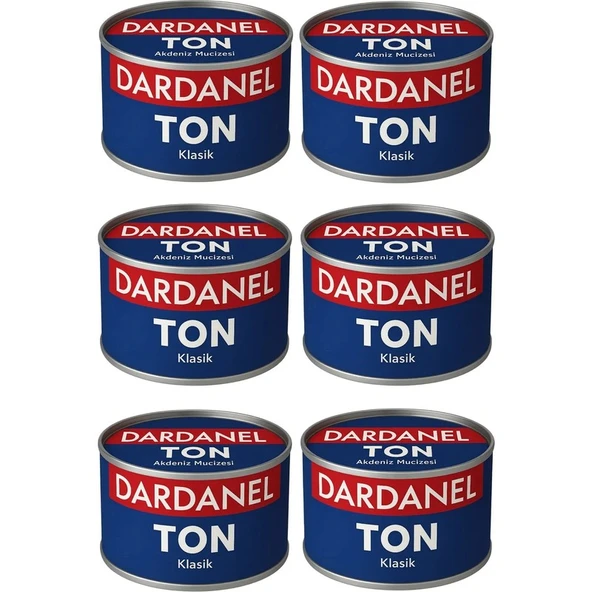 Dardanel Ton Balığı Ayçiçek Yağlı 1705 gr x 6 Adet (Koli) ürün görseli 1