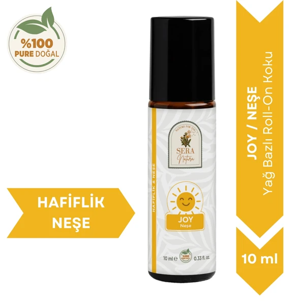 Joy Neşe Yağ Bazlı Roll-On Koku 10 ml ürün görseli 1
