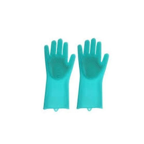Sihirli Isıya Dayanıklı Silikon Çok Amaçlı Bulaşık Eldiven Fırçası Magic Gloves ürün görseli 1