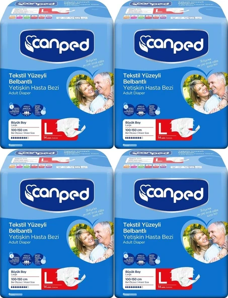 Canped Belbantlı Gece Eko L-Large Beden 56 Adet ürün görseli 1