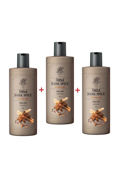 Rebul Duş Jedarlli Dark Spice 3lü Set ürün görseli 1