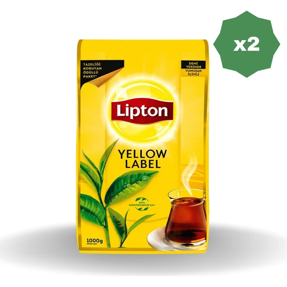 Lipton Yellow Label 1 kg - (2 Adet) ürün görseli 1