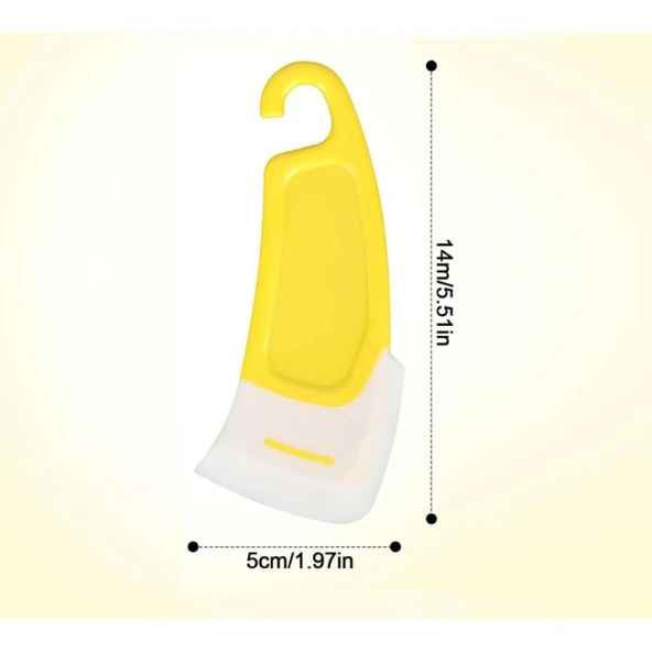 Silikon Uçlu Bulaşık Temizleme Kazıyıcı Spatula ürün görseli 1