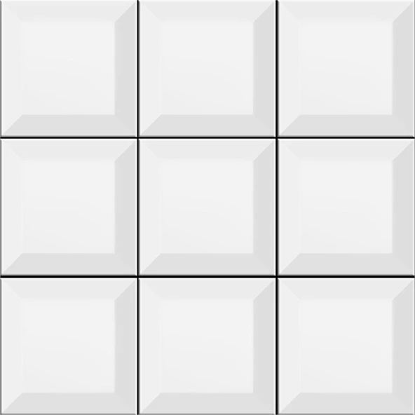 VitrA 10x10, miniworx, metro, Fon, Beyaz, RAL 9016 Beyaz K94528280001VTE0 (0,81m2) ürün görseli 1