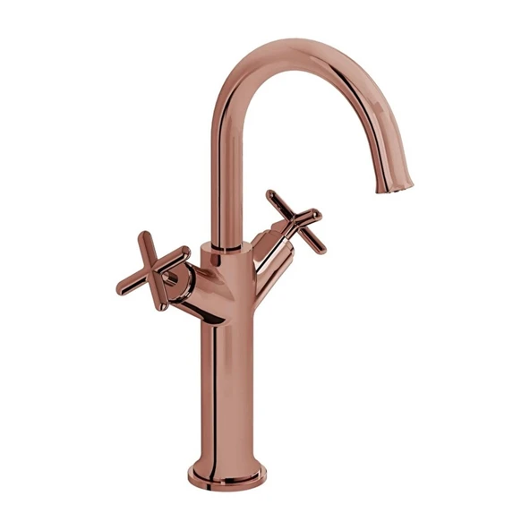 VitrA Origin Classic Çanak Lavabo Bataryası Çift Kumandalı Soft Bakır A4288629 ürün görseli 1