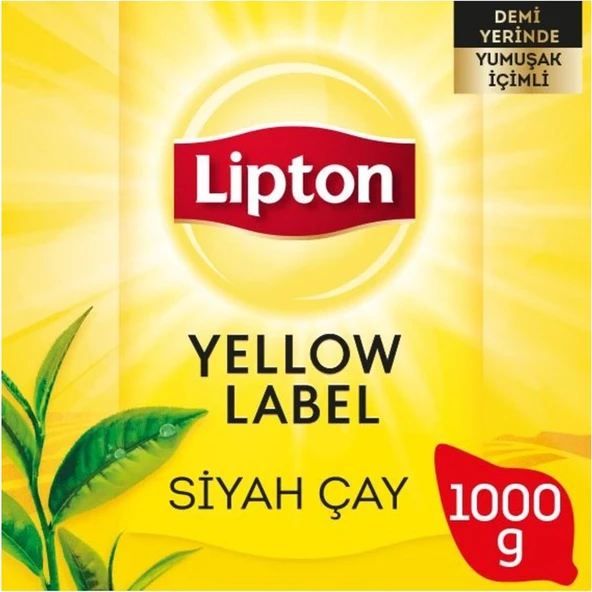 Lipton Yellow Label Çay 1 kg 9' lu - Resim 2