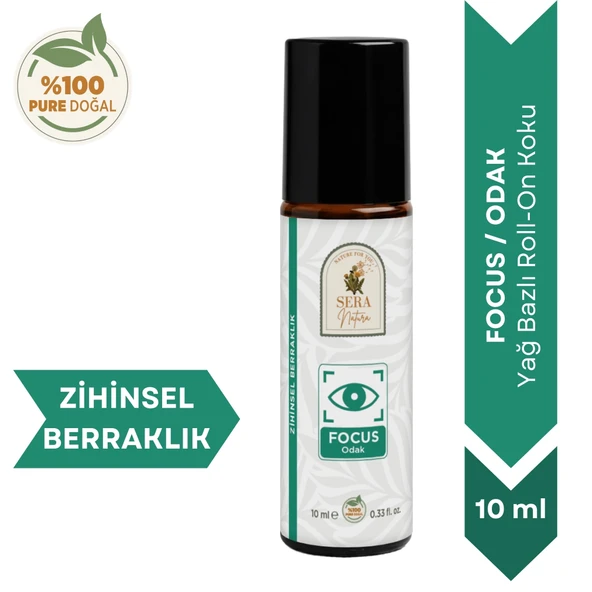 Focus Odak Yağ Bazlı Roll-On Koku 10 ml ürün görseli 1