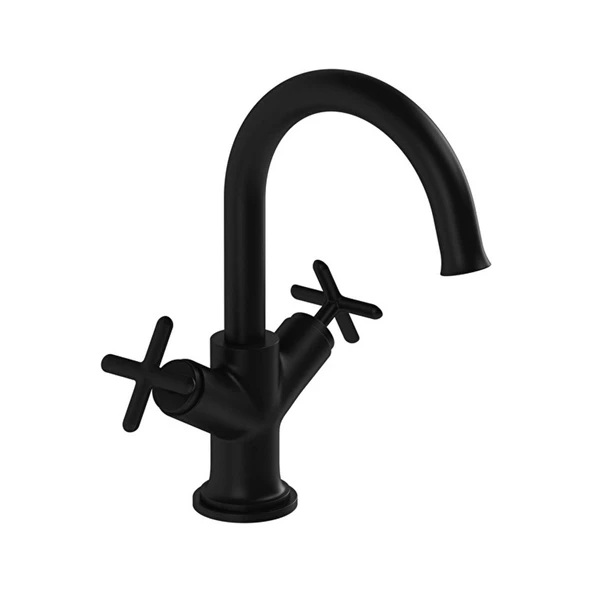 VitrA Origin Classic Lavabo Bataryası Çift Kumandalı Mat Siyah A4288436 ürün görseli 1