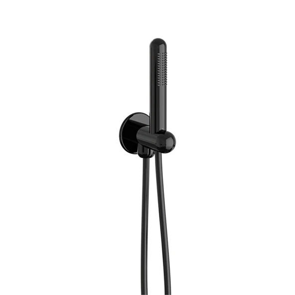 VitrA Liquid 1F El Duşu Takımı Parlak Siyah A4279639 ürün görseli 1