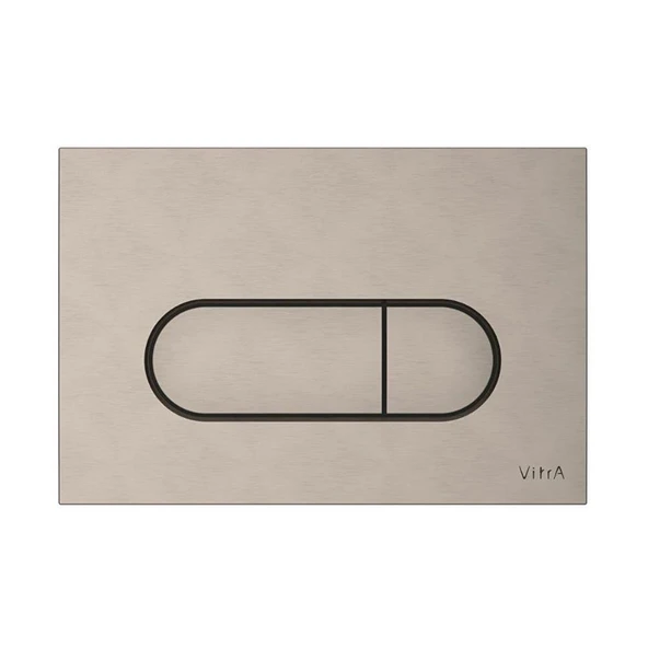 VitrA Root Round Kumanda Paneli Fırçalı Nikel 740-2295 ürün görseli 1