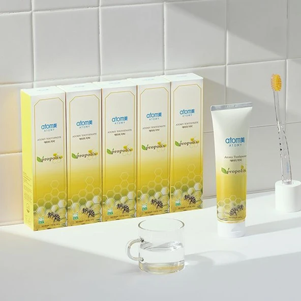 Atomy Diş Macunu Propolis ve Yeşil Çay 200Gr  5 ADET ürün görseli 1